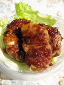 きょうの料理のレシピ・厚揚げの肉巻きステーキ