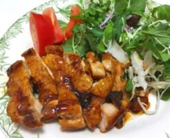 あさイチのレシピ・チキンとまいたけのソテー オレンジソース