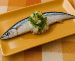 ひるおびのレシピ・茹でサンマ 大根おろしレモンソースがけ