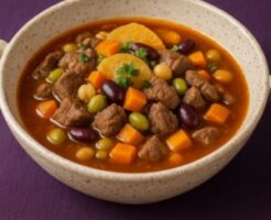 あさイチのレシピ・モロッコ風　牛肉と野菜のスープ