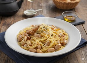 相葉マナブのレシピ・落花生のペペロンチーノ