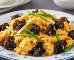 ヒルナンデスのレシピ・乾燥あらげきくらげと卵の中華炒め