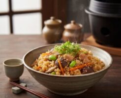 ヒルナンデスのレシピ・やきとりの炊き込みご飯