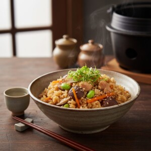 ヒルナンデスのレシピ・やきとりの炊き込みご飯