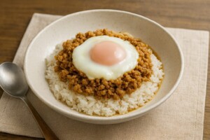 あさイチのレシピ・煮込みハンバーグ丼