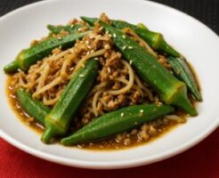 相葉マナブのレシピ・麻婆オクラ