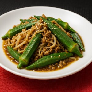 相葉マナブのレシピ・麻婆オクラ
