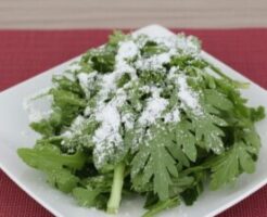 ノンストップのレシピ・春菊の洋風あえ
