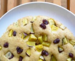 キューピー3分クッキングのレシピ・さつま芋とあずきの蒸しパン