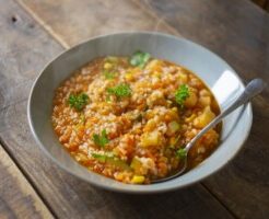 食卓のひみつのレシピ・カレーリゾット