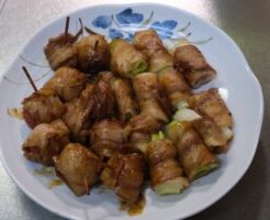 あさイチのレシピ・ホットプレート肉巻き