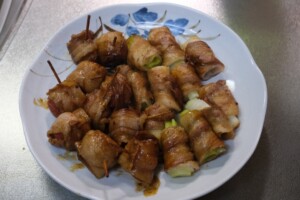 あさイチのレシピ・ホットプレート肉巻き