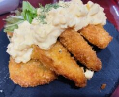 キューピー3分クッキングのレシピ・鮭フライわさびタルタルソース