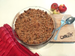 きょうの料理のレシピ・りんごのクランブル