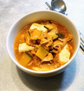 ウワサのお客さまのレシピ・豚キムスープ