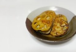 青空レストランのレシピ・レンコンステーキ