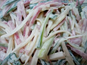 相葉マナブのレシピ・新生姜のツナサラダ