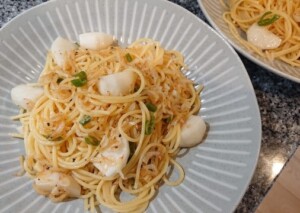 キューピー3分クッキングのレシピ・ごろっとかぶのペペロンチーノ