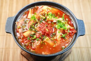 ぺこもぐキッチンのレシピ・激辛火鍋&激辛肉団子