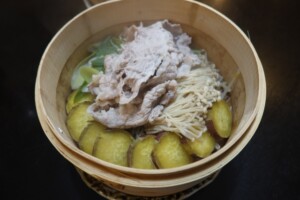きょうの料理のレシピ・豚肉とさつまいもの塩蒸し煮