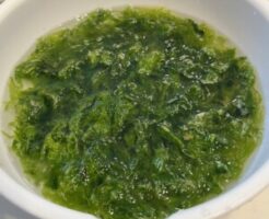 あさイチのレシピ・あおさの酢の物