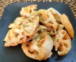 青空レストランのレシピ・レンコンフリット