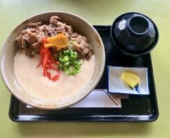 キューピー3分クッキングのレシピ・牛しぐれ麦とろろごはん