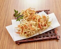 相葉マナブのレシピ・新生姜のかき揚げ