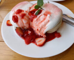 ZIPのレシピ・シュワふわカスタードパンケーキサンド