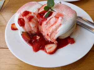 ZIPのレシピ・シュワふわカスタードパンケーキサンド