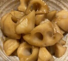 キューピー3分クッキングのレシピ・ピリ辛れんこん