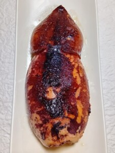 ZIPのレシピ・丸ごと洋風焼きイカ飯