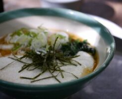 どさんこワイド179のレシピ・ダブルとろろうどん