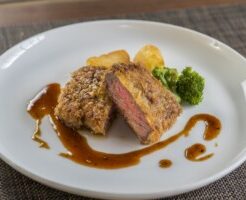 DAIGOも台所のレシピ・牛ヒレカツ