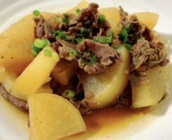 あさイチのレシピ・大根と牛肉の薬味炒め煮