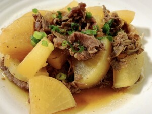 あさイチのレシピ・大根と牛肉の薬味炒め煮