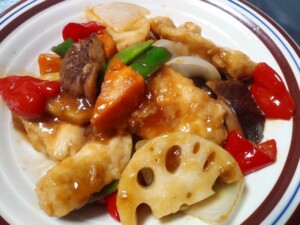 ウワサのお客さまのレシピ・ピリ辛酢鶏