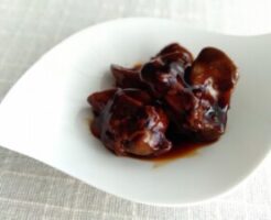 きょうの料理ビギナーズのレシピ・鶏レバーの赤ワイン煮