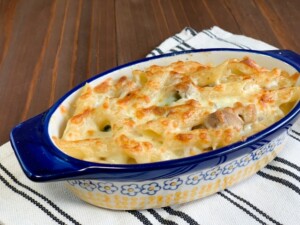 DAIGOも台所のレシピ・レンジ＆トースターでマカロニグラタン