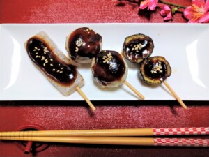 きょうの料理ビギナーズのレシピ・里芋とこんにゃくのみそ田楽