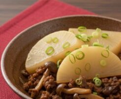 DAIGOも台所のレシピ・ふろふき大根のきのこ味噌