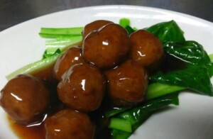 きょうの料理ビギナーズのレシピ・肉だんごの黒酢あん