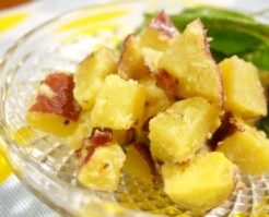 ぺこもぐキッチンのレシピ・さつまいものクリームチーズサラダ