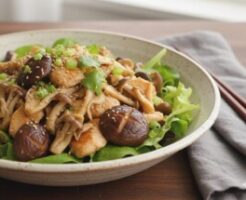 きょうの料理のレシピ・きのことチキンのマリネ