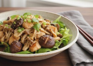 きょうの料理のレシピ・きのことチキンのマリネ