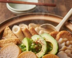 青空レストランのレシピ・アボカドおでん