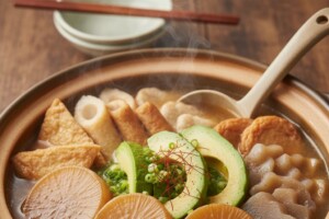 青空レストランのレシピ・アボカドおでん