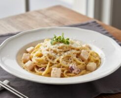 沸騰ワード10のレシピ・イカカルボナーラ