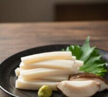 ノンストップのレシピ・エリンギのイカそうめん風