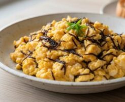 ウワサのお客さまのレシピ・カルシウムスクランブルエッグ